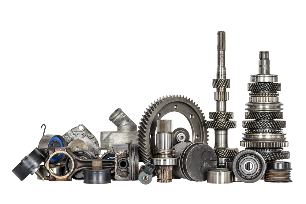 Set of various spare parts of engine and gear box, Image by Prospeed Racing